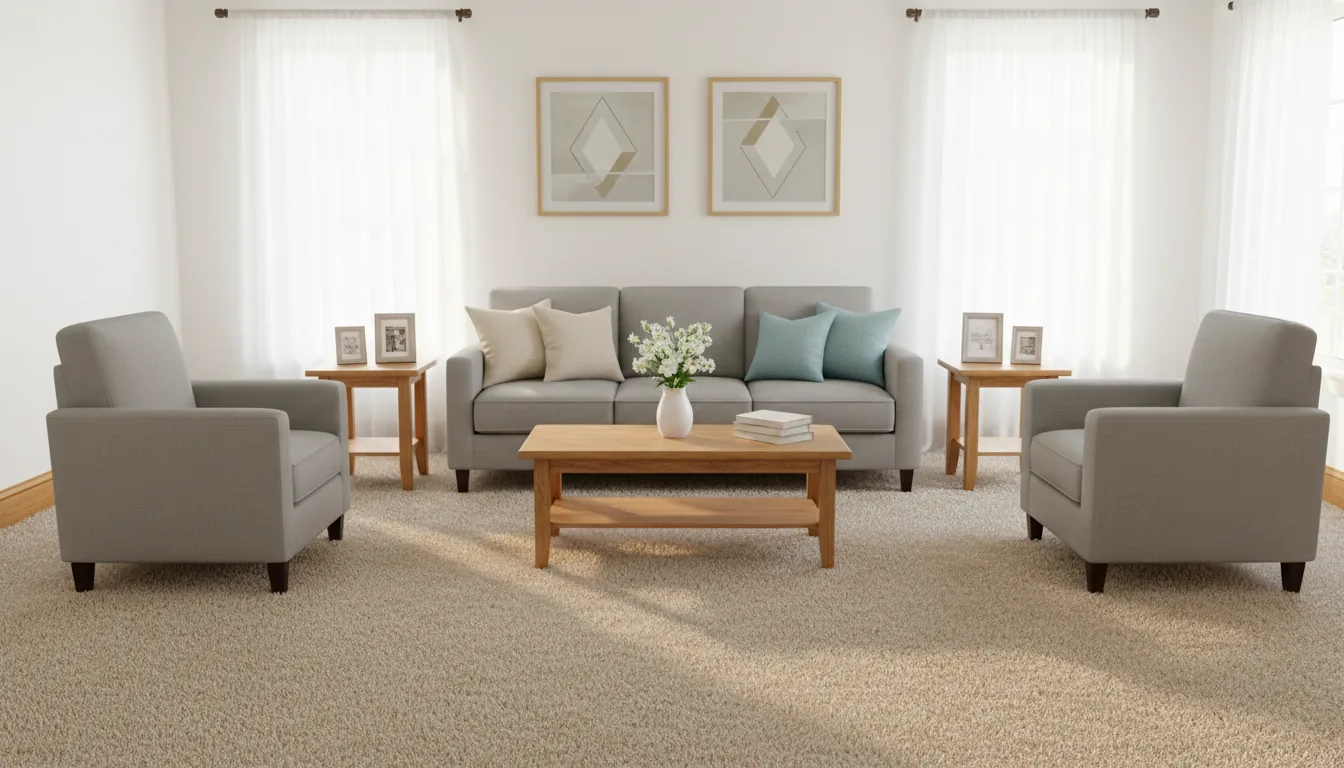 Byford Carpet Cleaning residential living room hero clean calm Perth