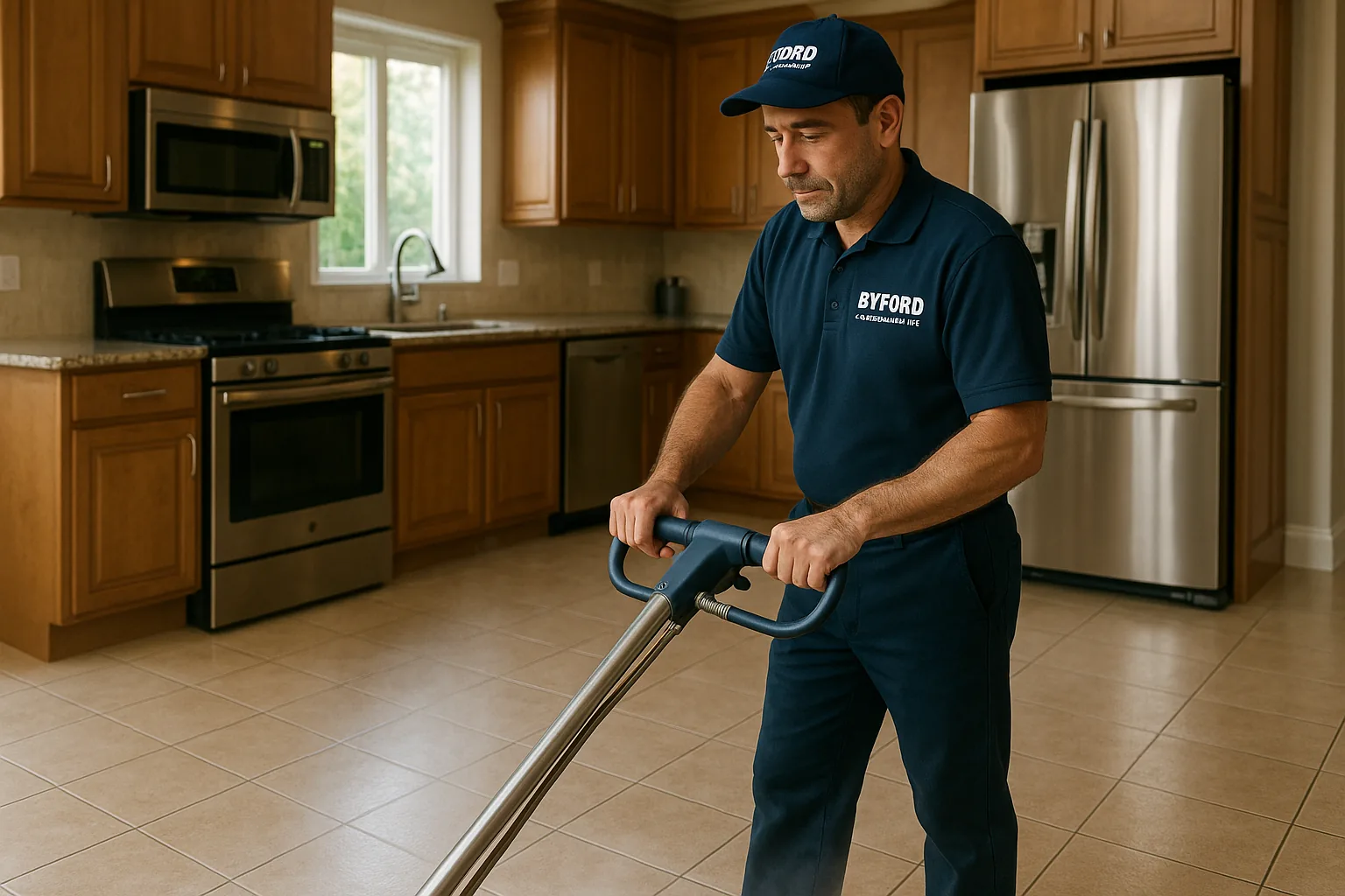 Byford Carpet Cleaning tile grout kitchen floor hero clean bright Perth